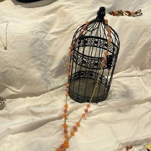 90’s vintage pretty in pink necklace